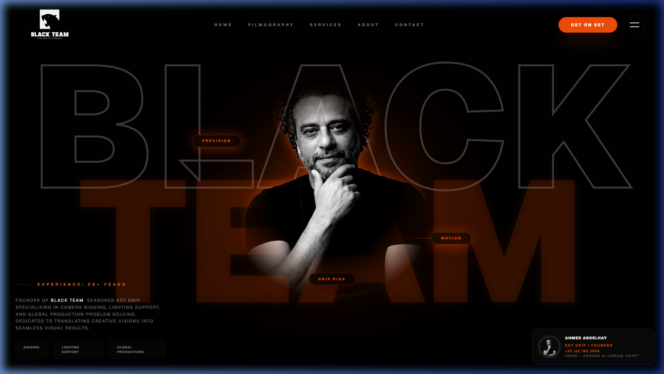 BLACK TEAM Studios Cinematic Portfolio