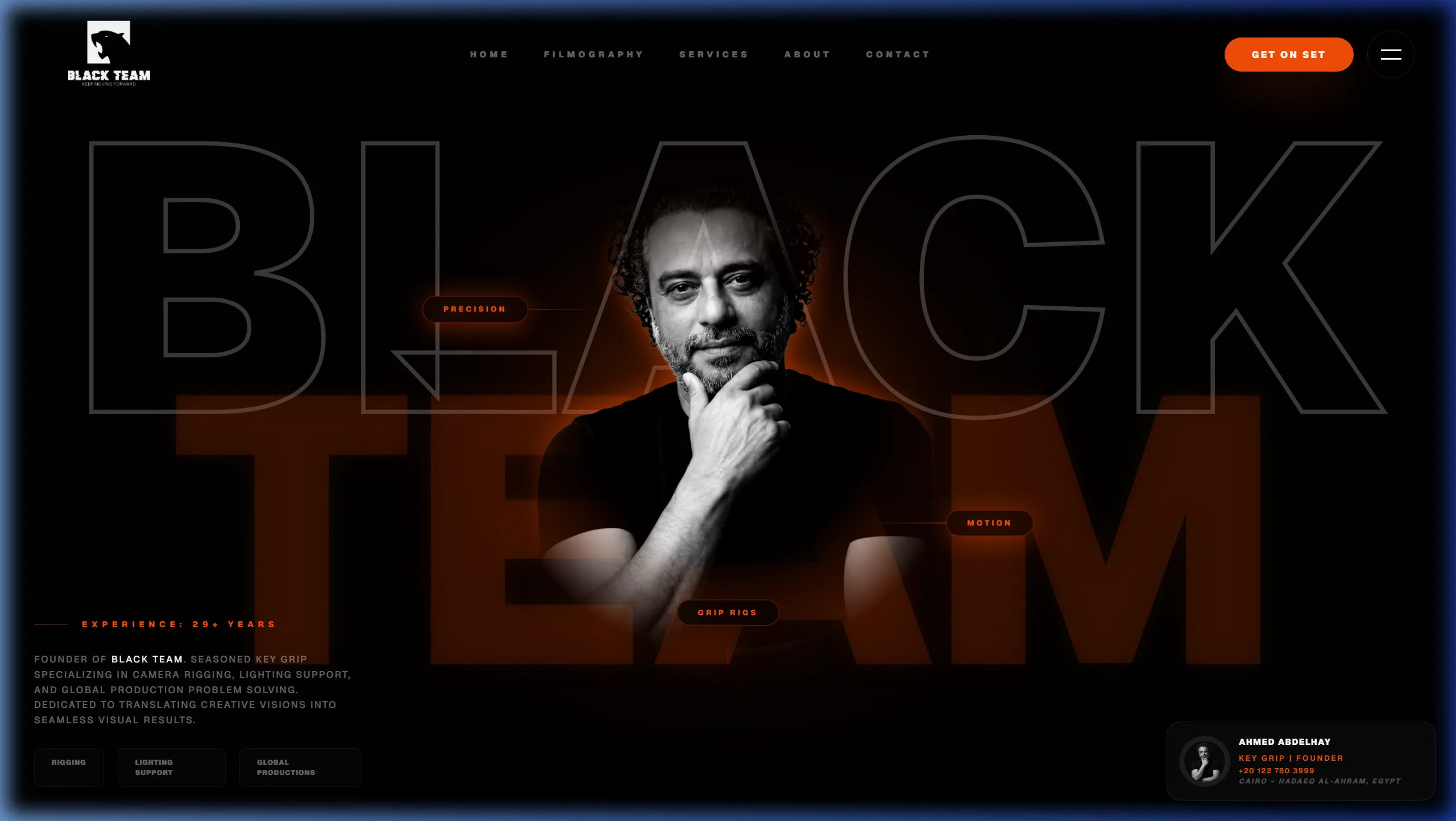 BLACK TEAM Studios Cinematic Portfolio