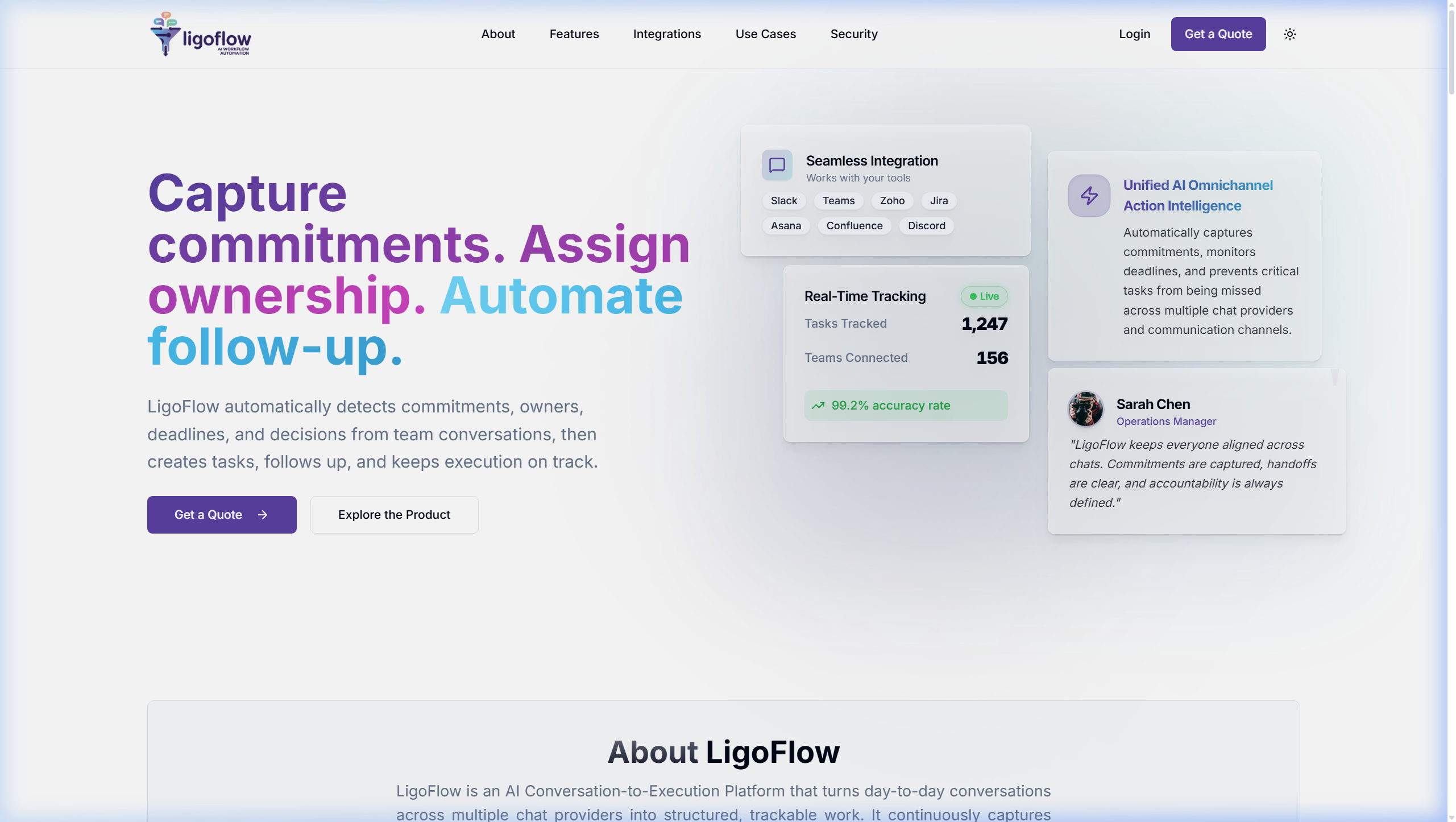 LigoFlow AI Workflow Platform